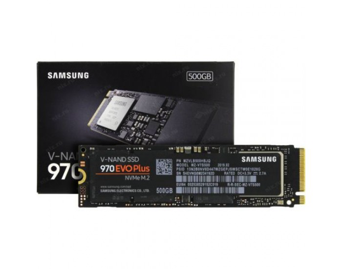 SAMSUNG SSD 500GB NVME (970 EVO PLUS)